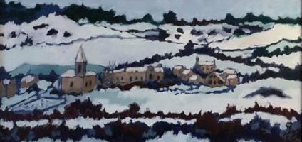 Rouveret sous la Neige - Causse Mejean